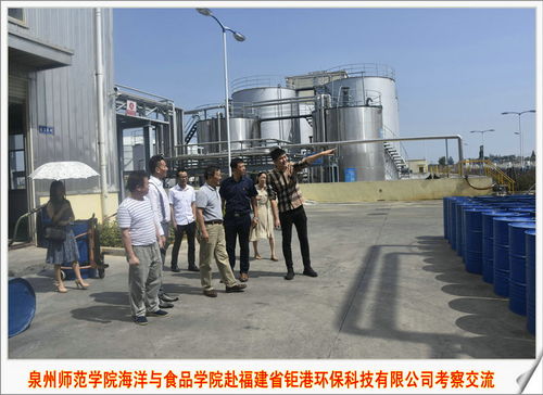 海洋與食品學(xué)院專家團(tuán)赴福建省鉅港環(huán)?？萍脊鹃_展技術(shù)交流，共促綠色食品與環(huán)保技術(shù)融合發(fā)展